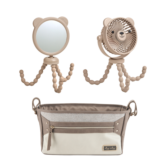 Bear Stroller Essentials Bundle - Vanilla Latte