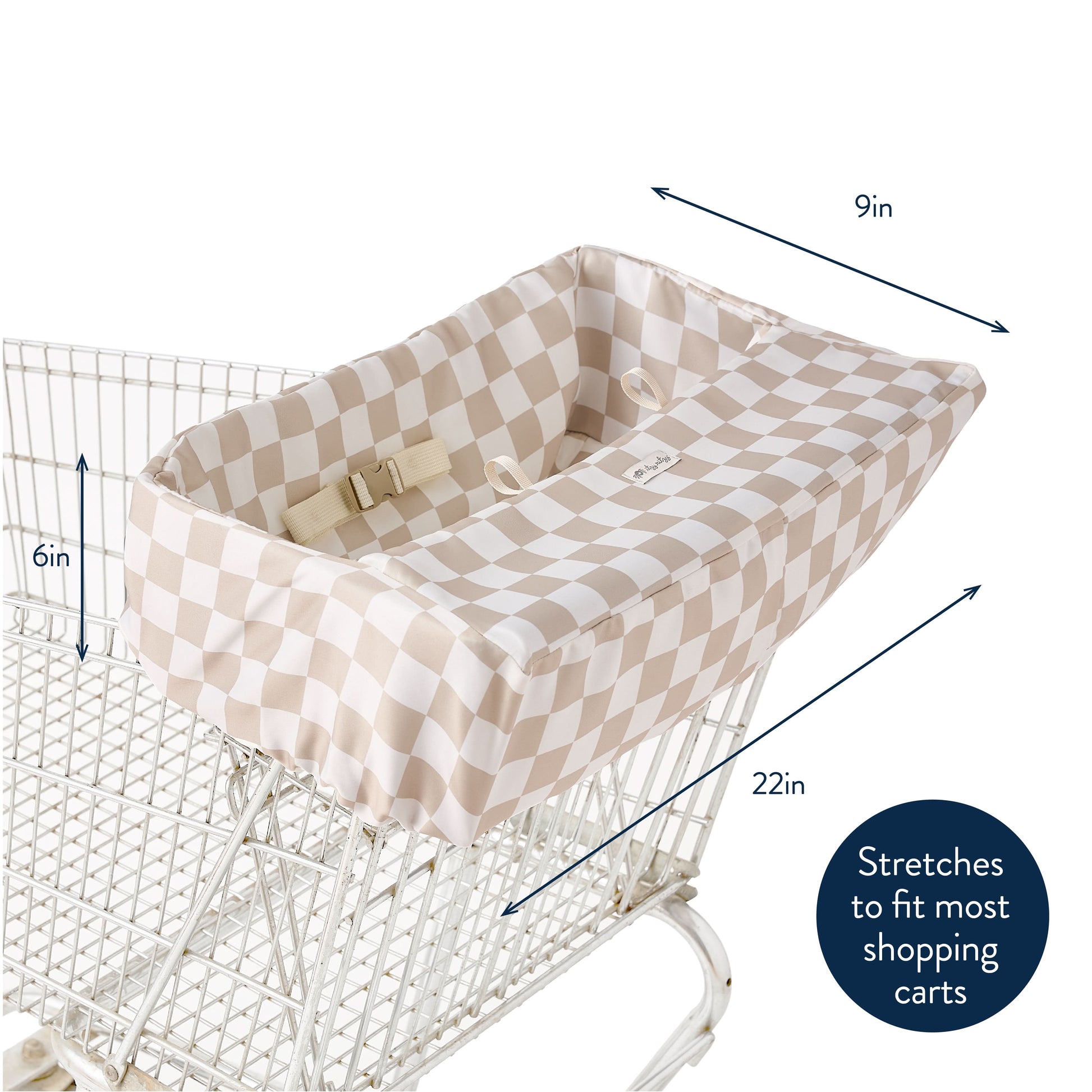 summer infant cushy shopping cart cover Itzy Ritzy Checkerboard Shopping Cart Cover