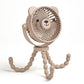 Itzy Breeze 3-Speed Stroller Fan™ Theo the Bear Taupe