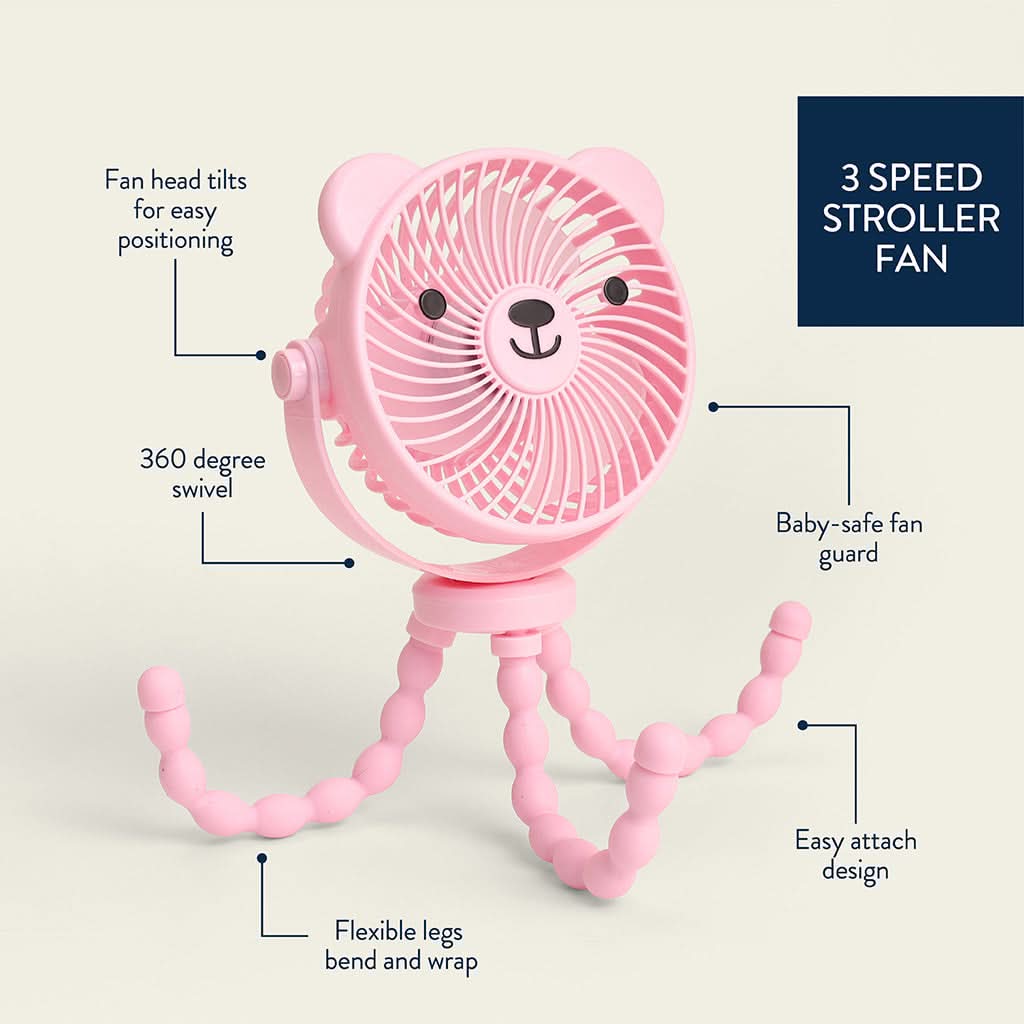 stroller fan for uppababy Itzy Breeze 3-Speed Stroller Fan™ – Itzy Ritzy