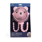 Itzy Breeze 3-Speed Stroller Fan™ Theo the Bear Pink