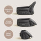 Itzy Hold & Fold™ Hip Seat Baby Carrier - Black