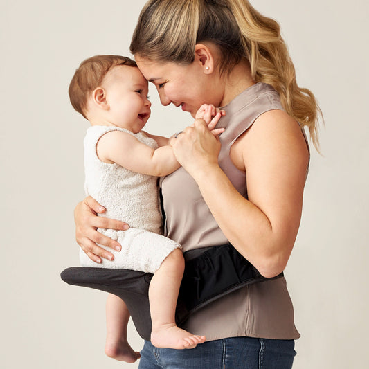 Itzy Hold & Fold™ Hip Seat Baby Carrier - Black