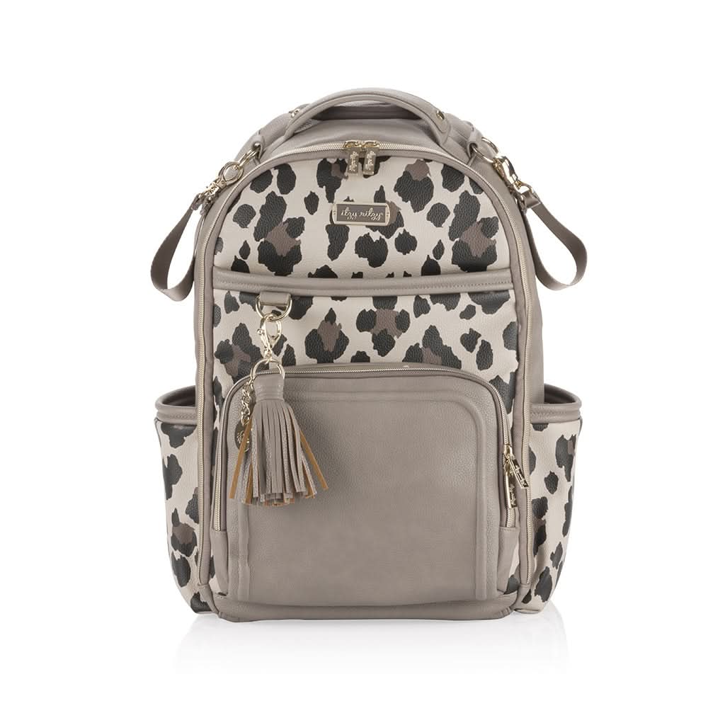 Boss Plus™ Large Diaper Bag Backpack Leopard