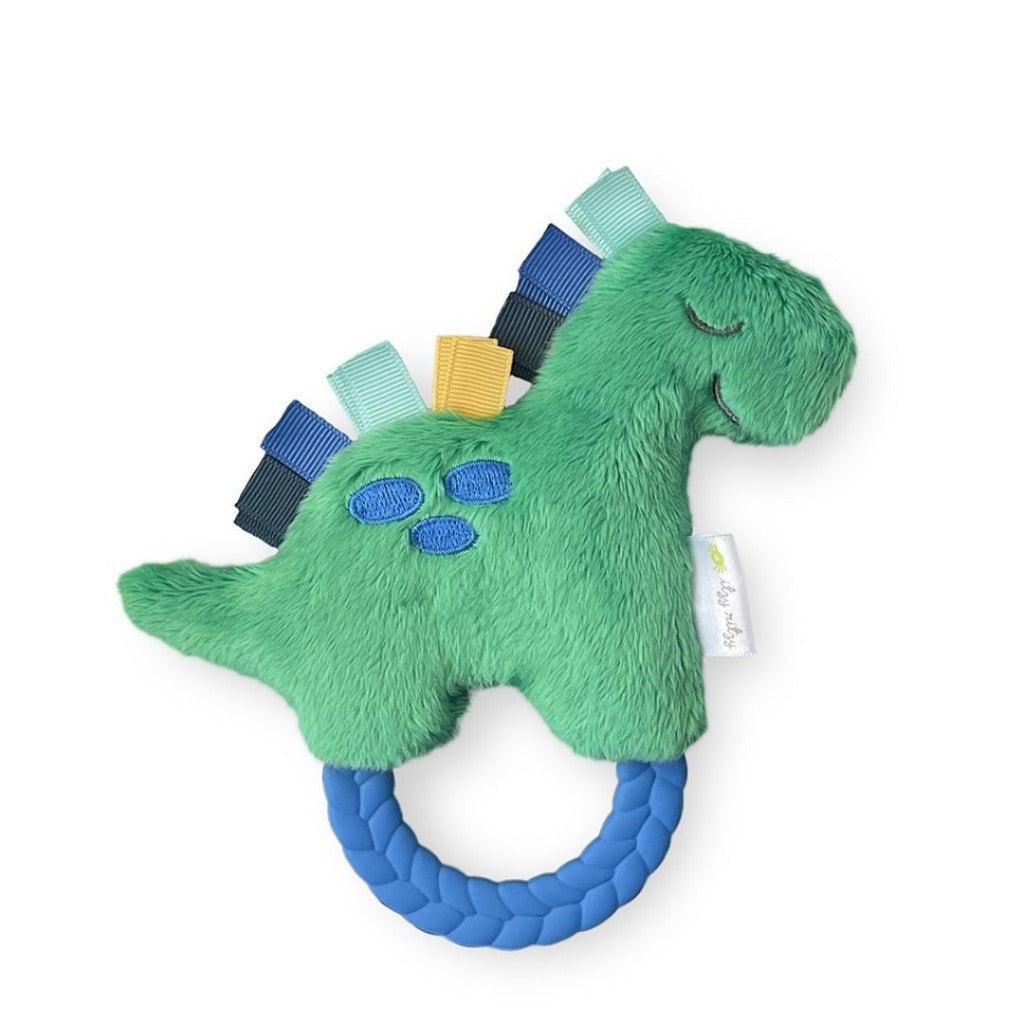 Ritzy Rattle Pal™ Plush Rattle Pal with Teether Toy Itzy Ritzy Dino