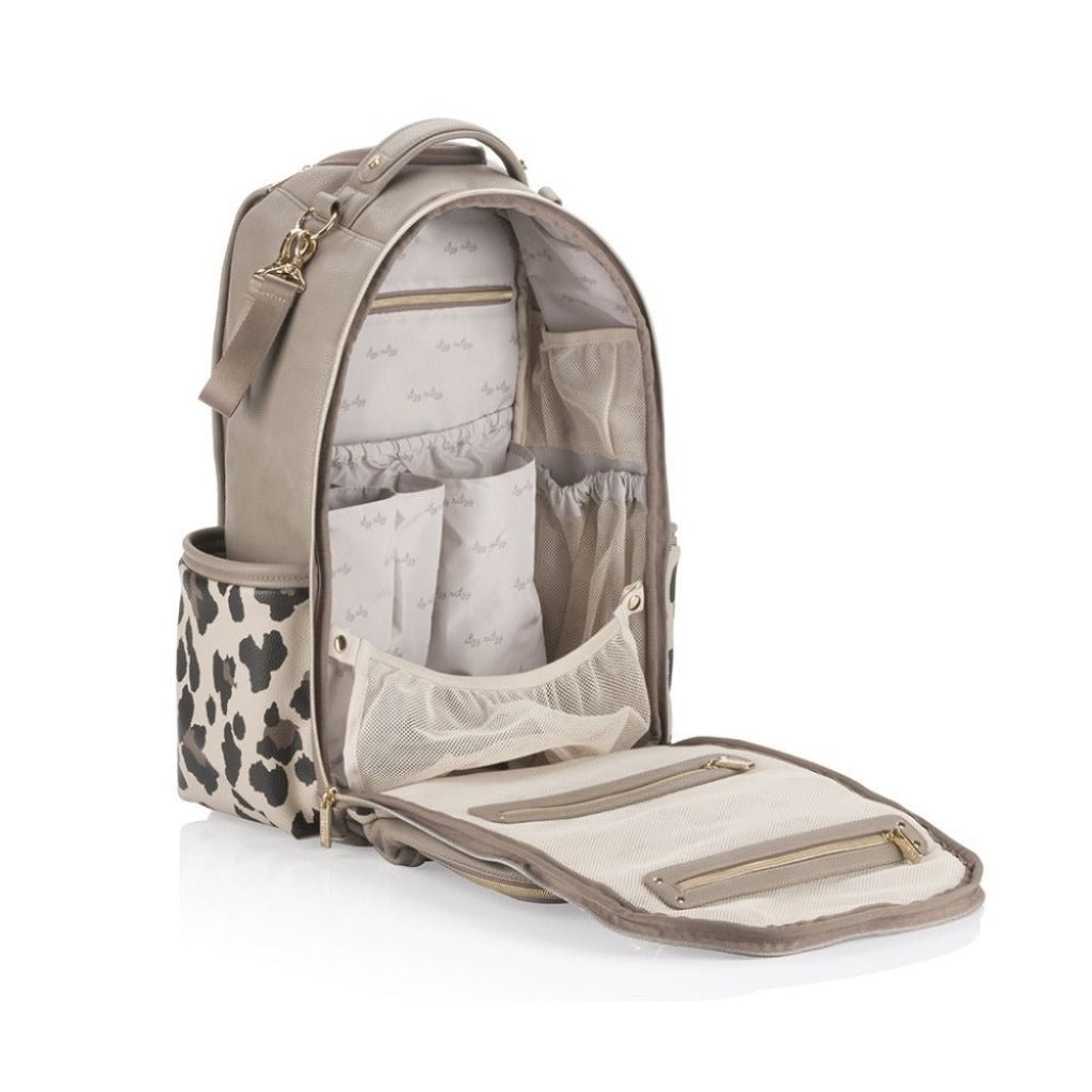 Boss Plus™ Large Diaper Bag Backpack Diaper Bag Itzy Ritzy® Leopard