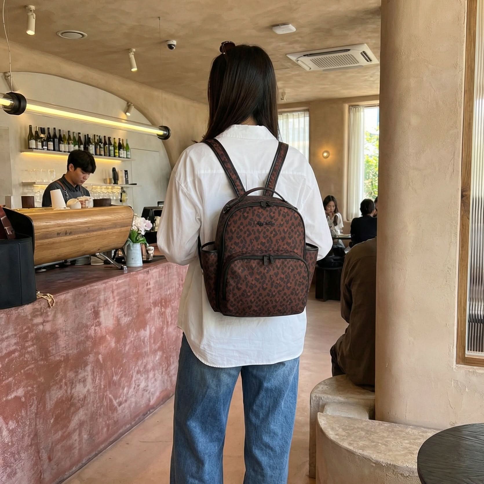 Itzy Mini Plus™ Diaper Bag Leopard