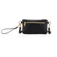 Close up of the Boss Pouch Wallet PurseJetsetter Black