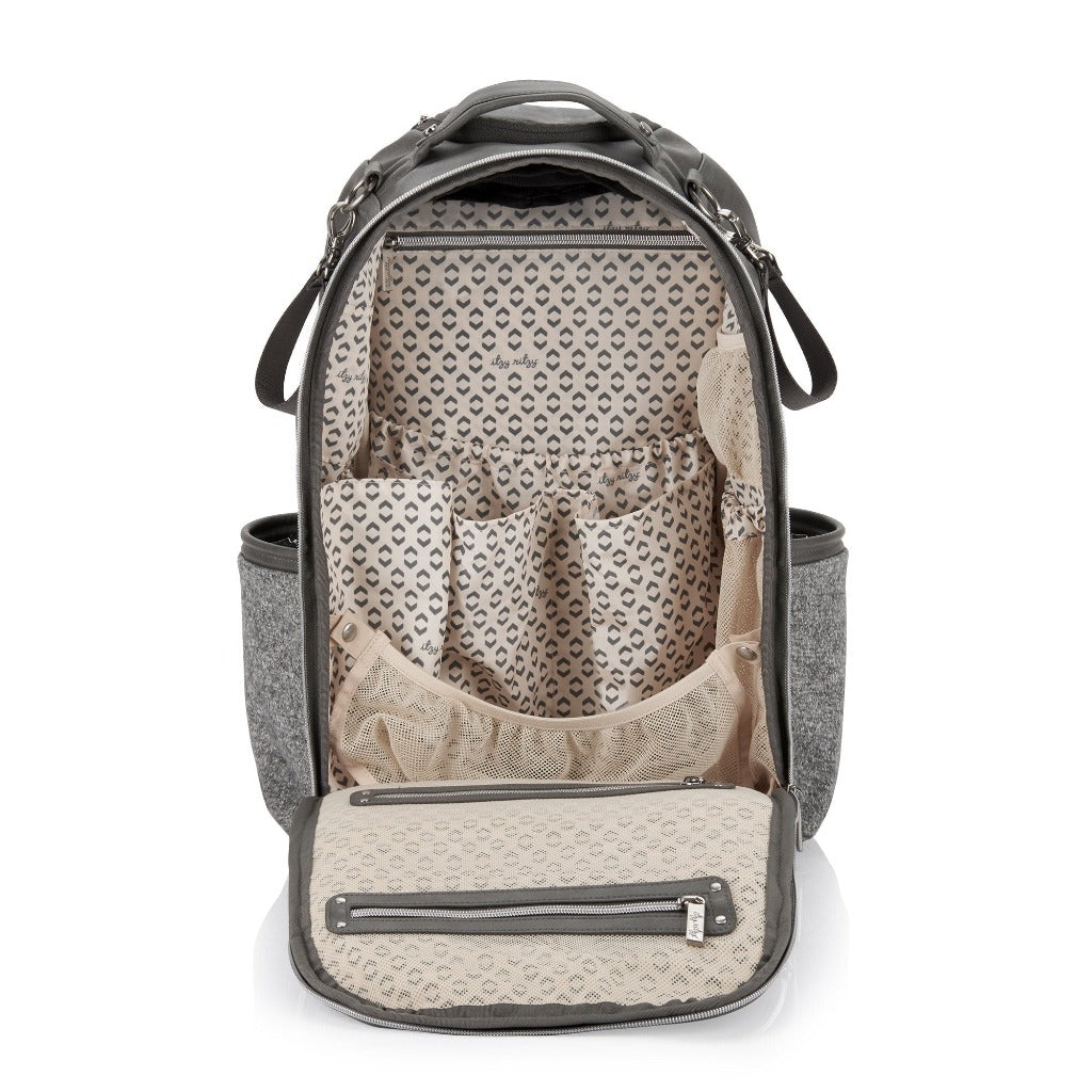 Boss Plus™ Large Diaper Bag Backpack Diaper Bag Itzy Ritzy® Grayson