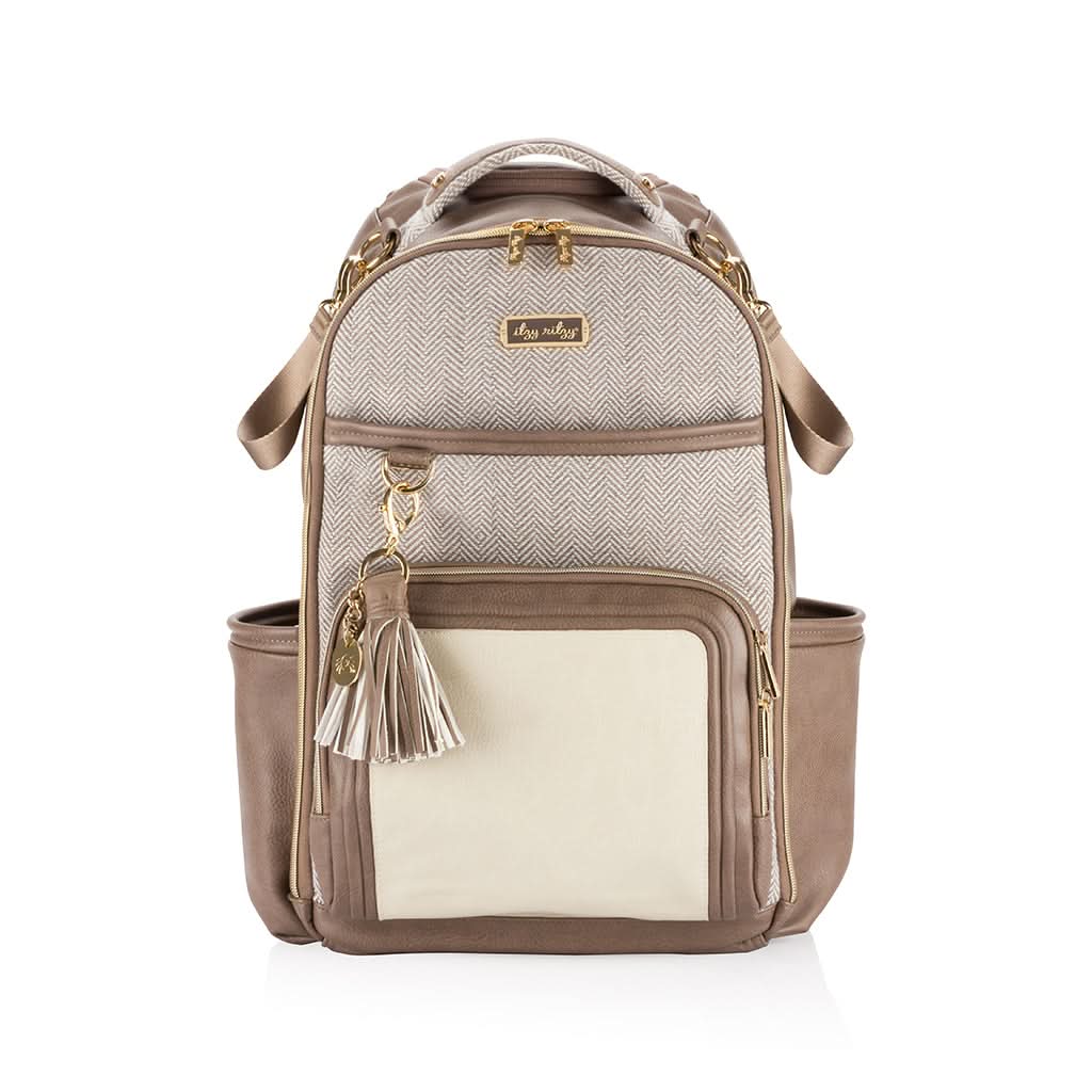 Boss Plus™ Large Diaper Bag Backpack Vanilla Latte