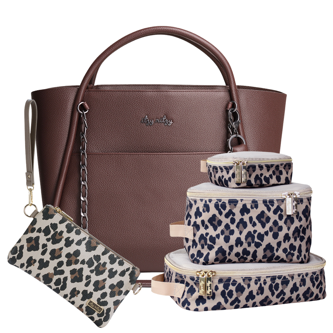 Tote Espresso Essentials Bundle - Leopard
