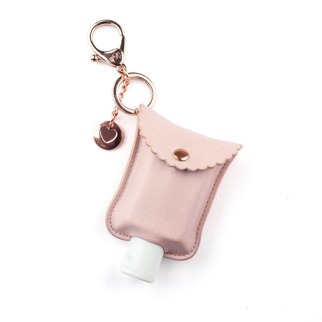 Cute 'n Clean™ Hand Sanitizer Charm Diaper Bag Accessory Itzy Ritzy Blush