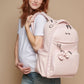Boss Plus™ Large Diaper Bag Backpack Ribbons & Roses