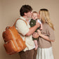 Boss Plus™ Large Diaper Bag Backpack Cognac
