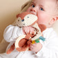 Bitzy Crinkle™ Sensory Crinkle Toy with Teether Toy Itzy Ritzy Fox