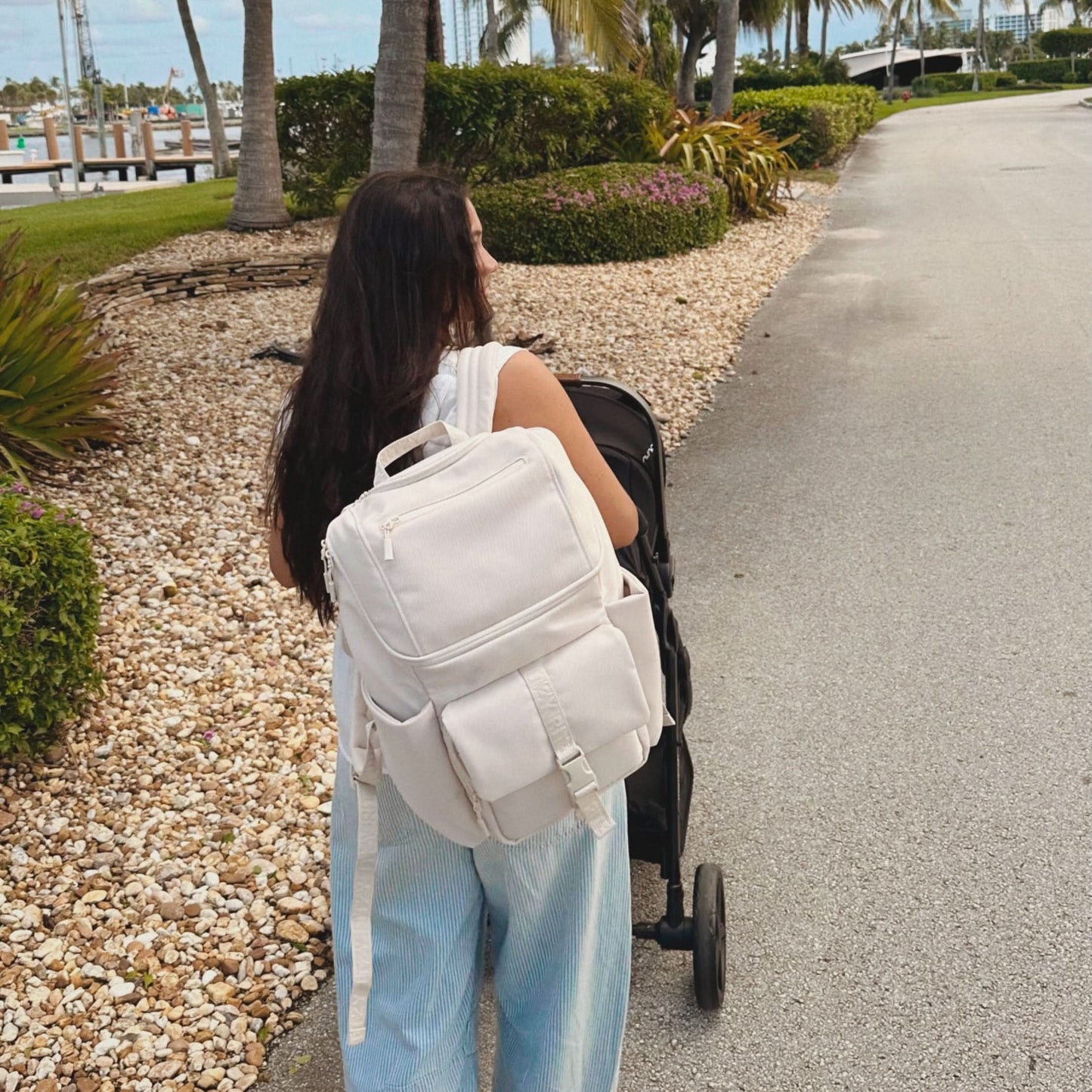 Belong Bucket  Backpack™ - Cream