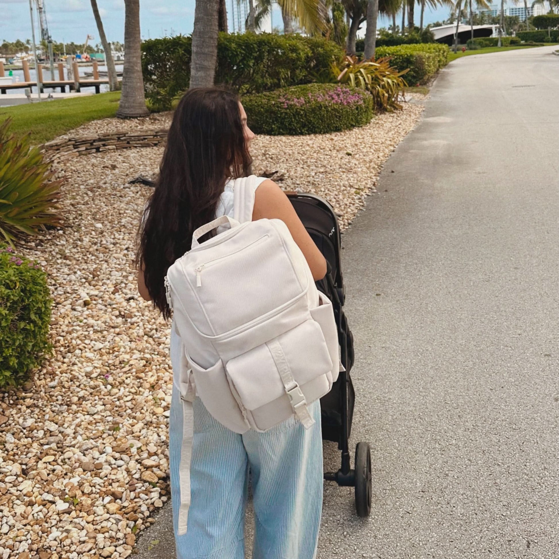 Belong Bucket  Backpack™ - Cream