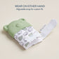 Itzy Mitt® Teething Mittens - Sage Bear