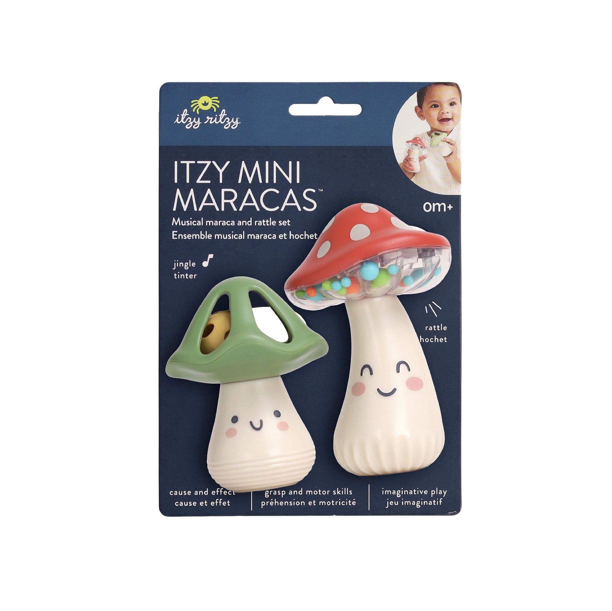 Itzy Mini Maracas™ Mushroom