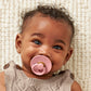 Itzy Soother™ Natural Rubber Pacifier - 0-6M Itzy Ritzy Blossom & Rosewood