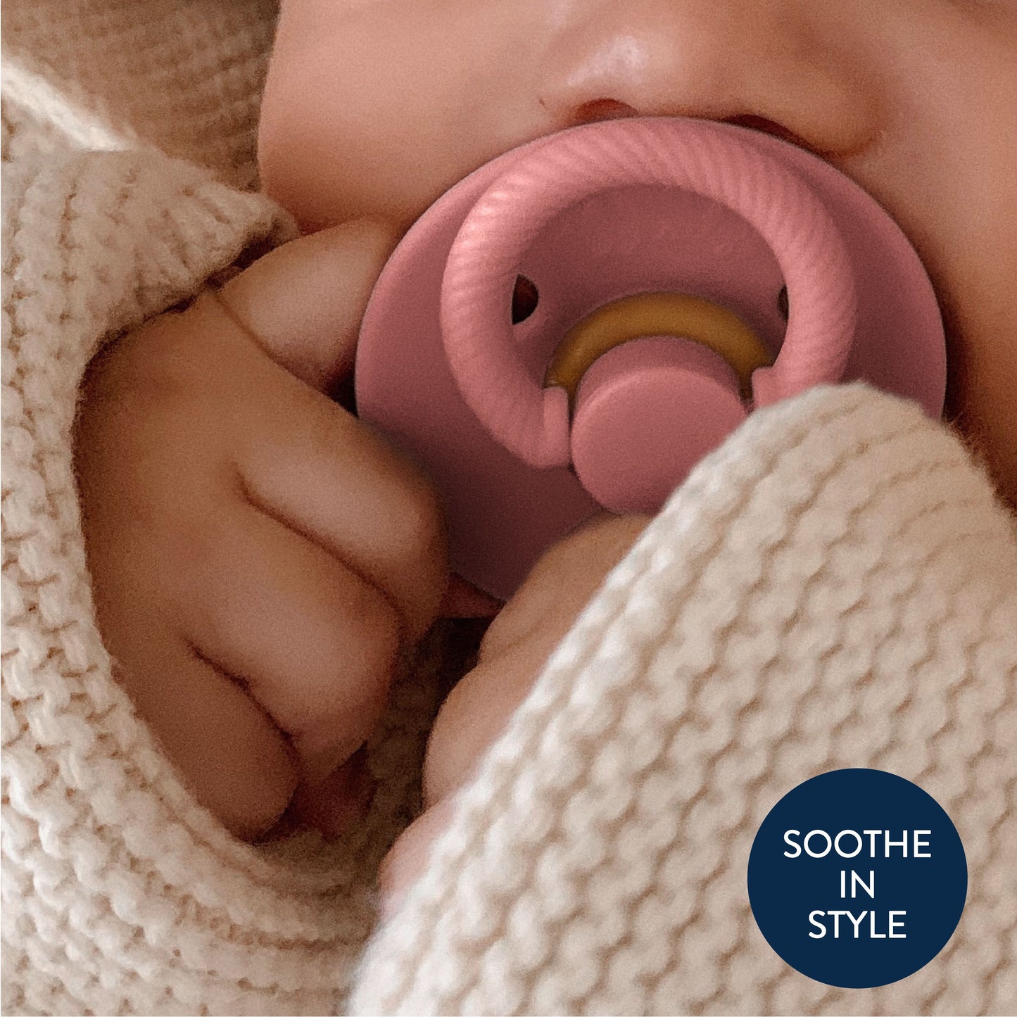 Itzy Soother™ Natural Rubber Pacifier - 0-6M Itzy Ritzy Blossom & Rosewood