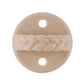 Sweetie Soother™ - Pacifier 2-Pack 6-18M Buttercream and Toast