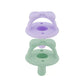 Sweetie Soother™ - Pacifier 2-Pack Pacifiers & Pacifier Accessories Itzy Ritzy Lilac and Mint Bows