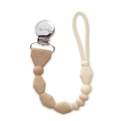 Sweetie Strap™ - Beaded Pacifier Clip Pacifiers & Pacifier Ombre Toast