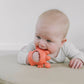 Bitzy Grip™ Silicone Teether Crab