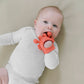 Bitzy Grip™ Silicone Teether Crab