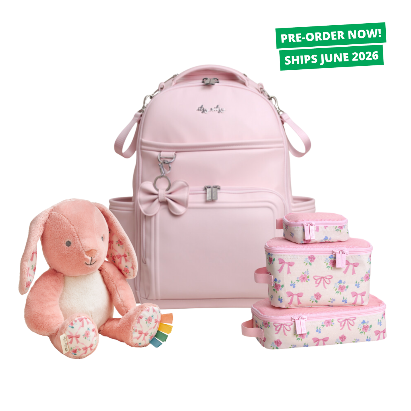 Ribbons & Roses Diaper Bag Bundle