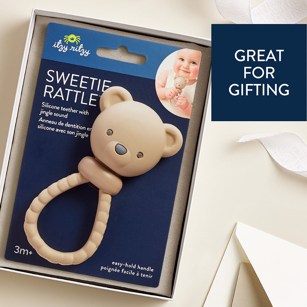 Sweetie Rattle™ Silicone Teether