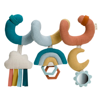 Bitzy Bespoke™ Itzy Bitzy Spiral Car Seat Activity Toy Toy Itzy Ritzy - Rainbow