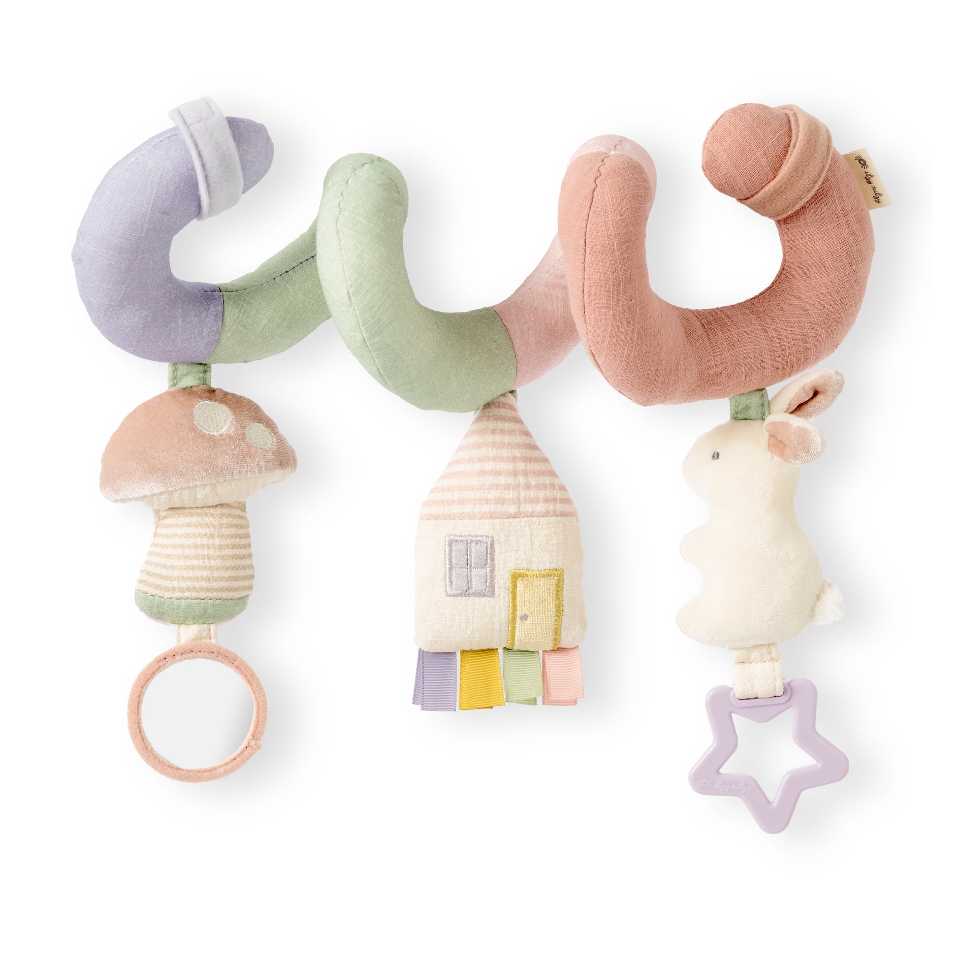 Bitzy Bespoke™ Itzy Bitzy Spiral Car Seat Activity Toy Toy Itzy Ritzy - Pastel