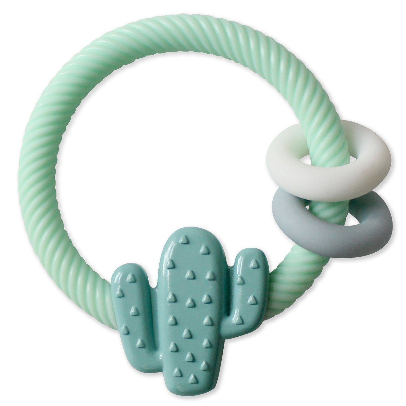 Cyber Ritzy Rattle® with Teething Rings Teething Itzy Ritzy® Cactus 