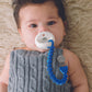 Sweetie Strap™ - Beaded Pacifier Clip Pacifiers & Pacifier Accessories Itzy Ritzy Hero Blue
