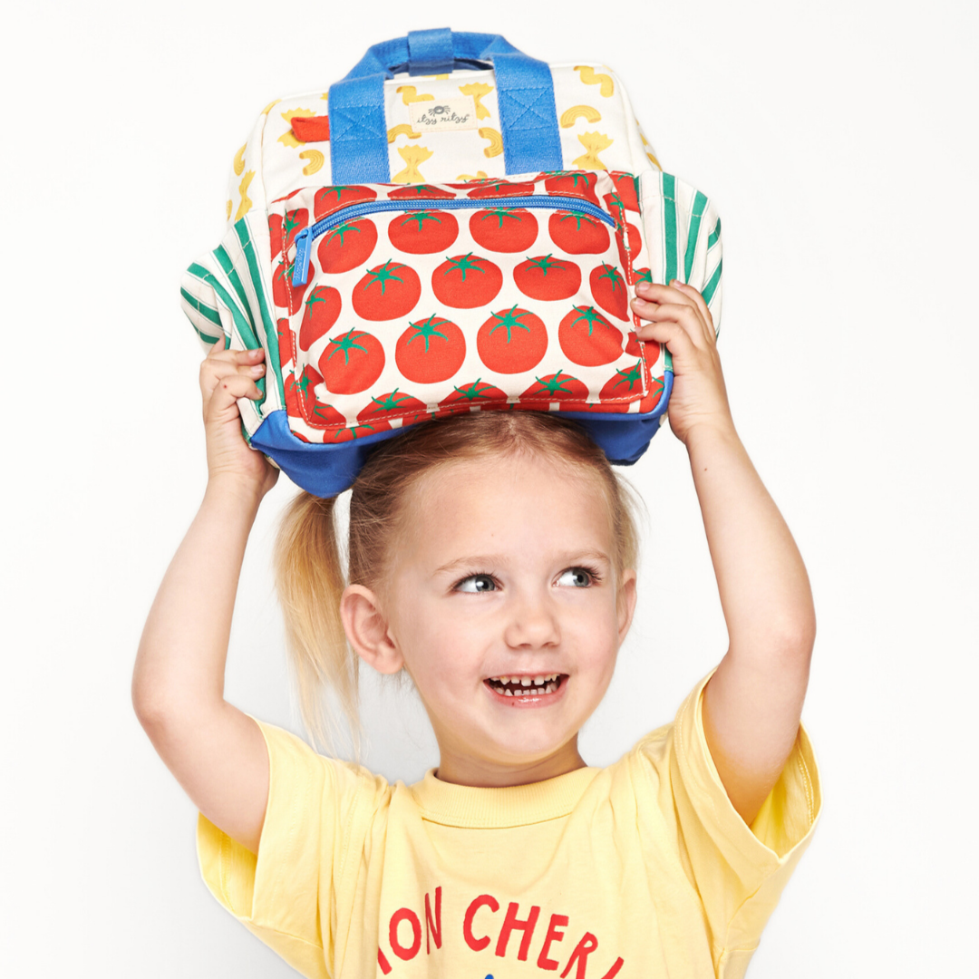 Itzy Bitzy Bag Toddler Backpack - Pasta La Vista