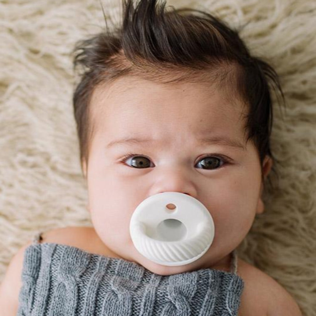 Sweetie Soother™ - Pacifier 2-Pack Itzy Ritzy Green and White Cables