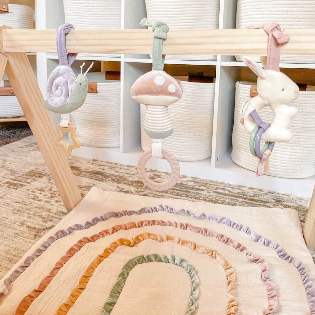Rainbow baby activity gym cheap