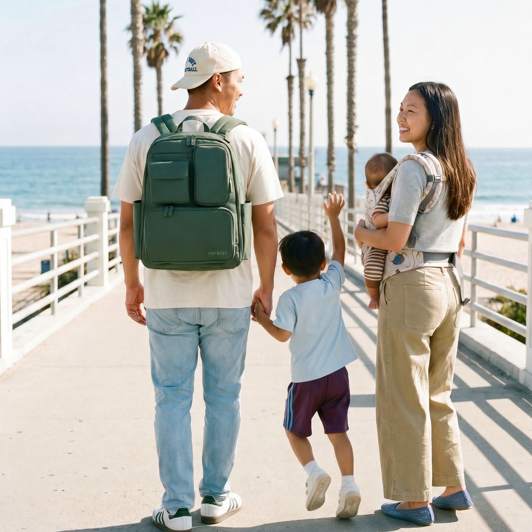 Belong Diaper Bag Backpack - Hunter