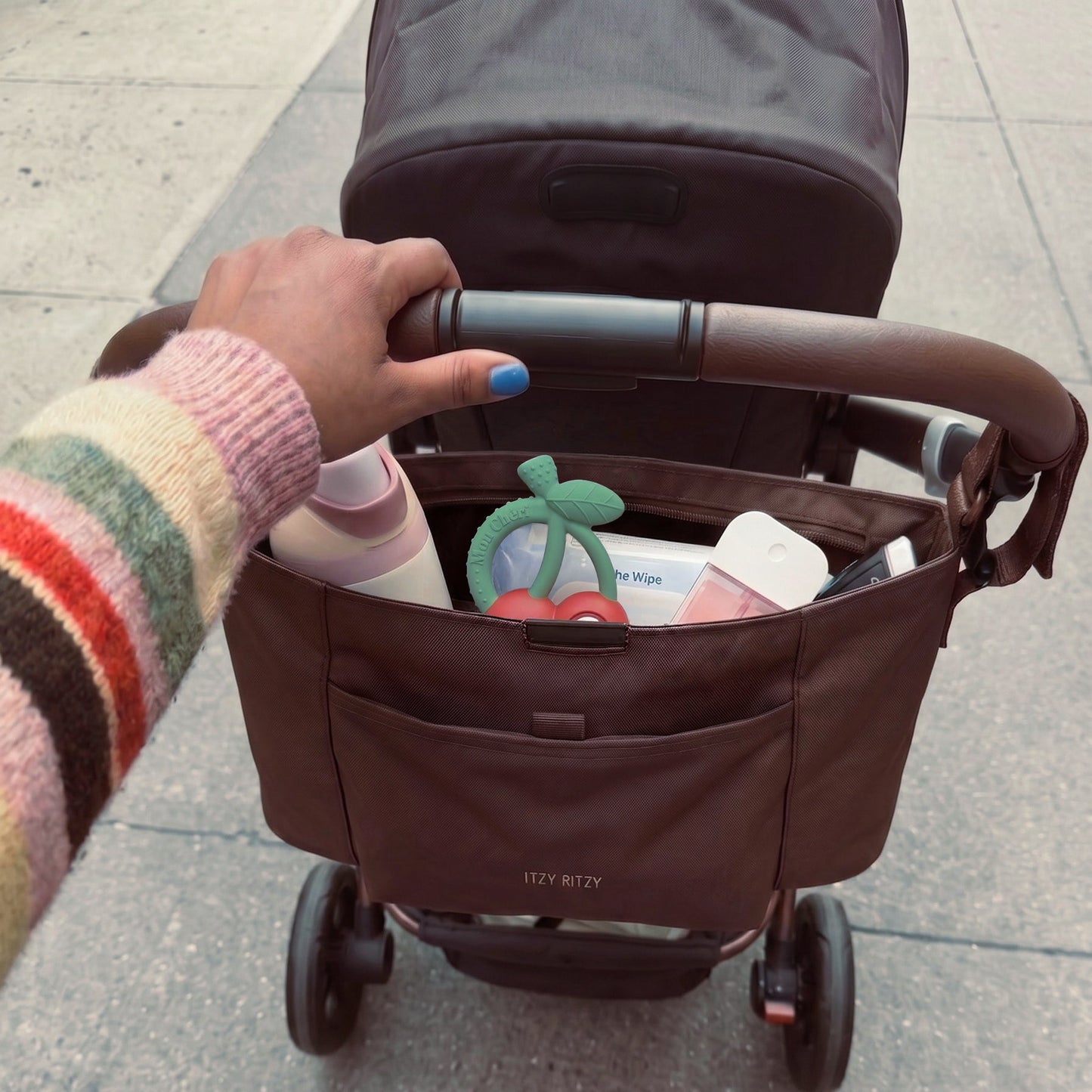 Belong Carry-All Caddy™ Lightweight Stroller Caddy - Mocha