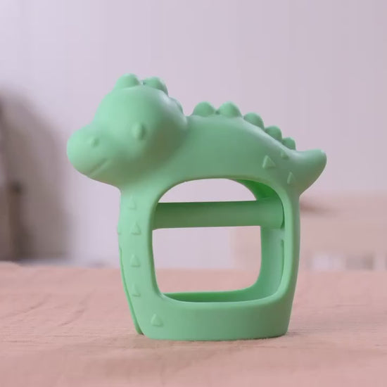 Bitzy Grip™ Teething Itzy Ritzy® James the Dino