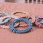 Bitzy Bespoke™ Itzy Rings Linking Ring Set Toy Itzy Ritzy Neutral Rainbow