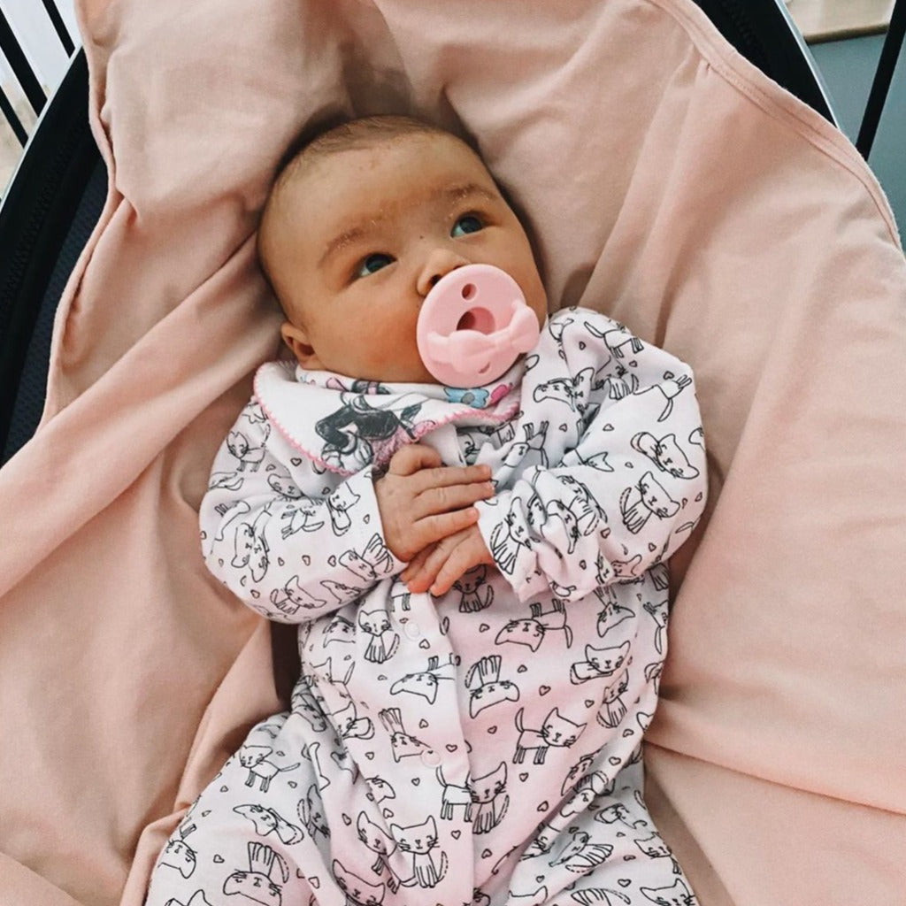 Sweetie Soother™ - Pacifier 2-Pack Itzy Ritzy  Pink Bows