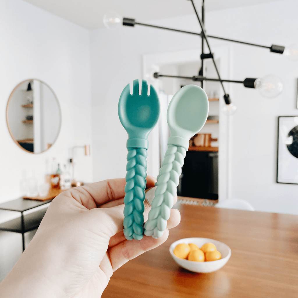 Kiinde Lil’ Bites Soft Silicone Spoon Set Stage 2: Slurp