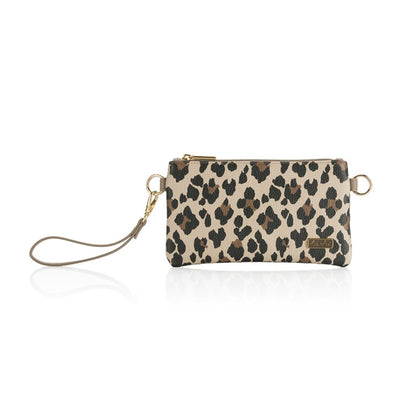 Boss Pouch™ Wallet, Belt Bag and Clutch Diaper Bag Accessory Itzy Ritzy Leopard