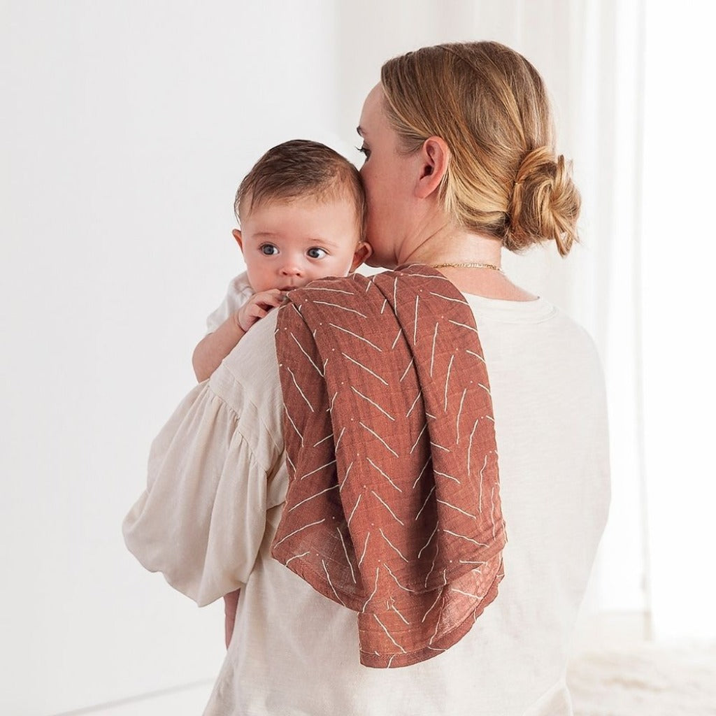 Breastfeeding Boss™ A Multitasking Must-Have for Nursing, Swaddling & More Nursing Cover Itzy Ritzy Mudcloth 