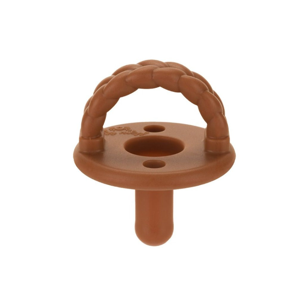 Sweetie Soother™ - Pacifier 3-Pack Pacifiers & Loveys Itzy Ritzy Coffee & Cream Braids