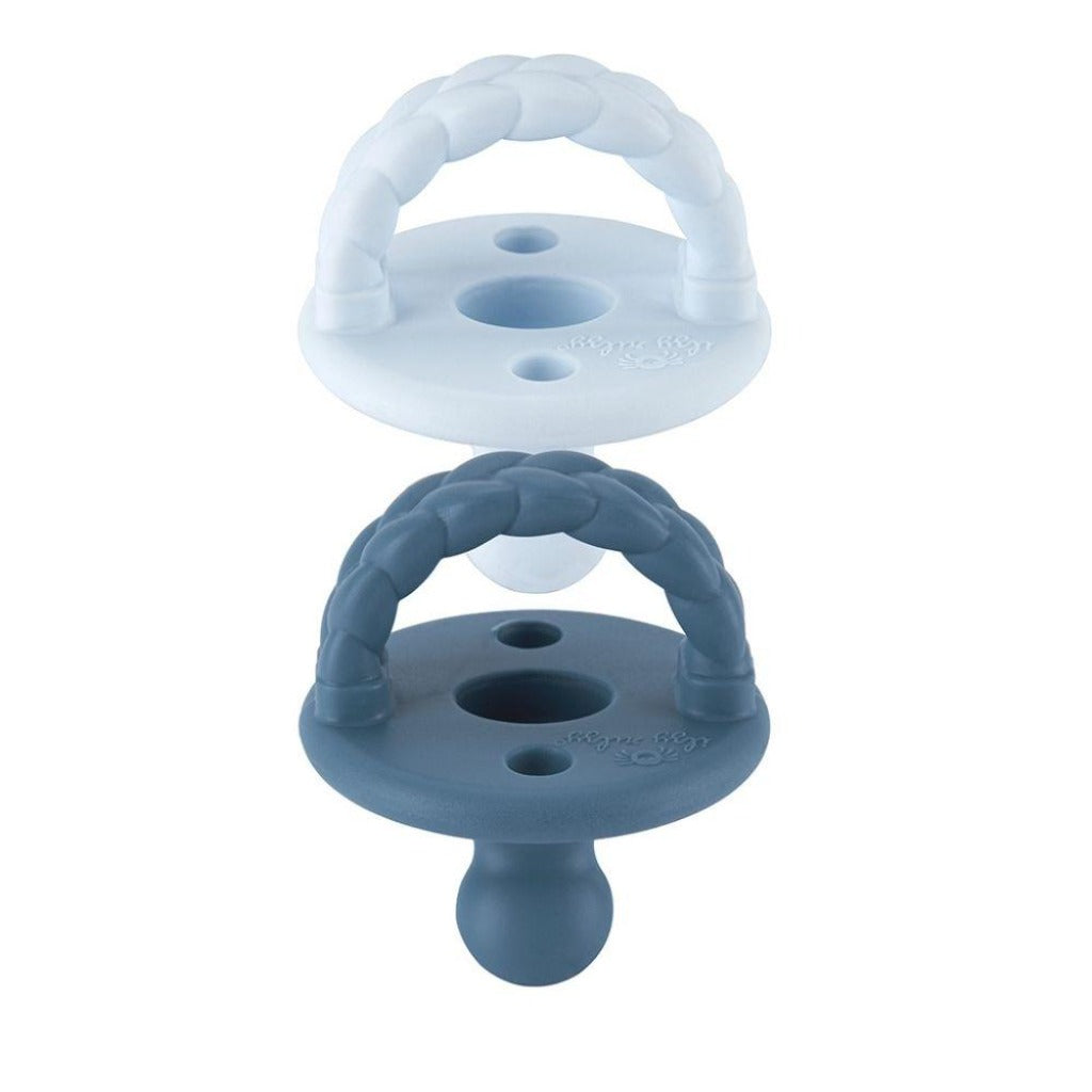 Sweetie Soother™ Orthodontic Silicone Pacifier 6-18M Itzy Ritzy  Sky & Surf