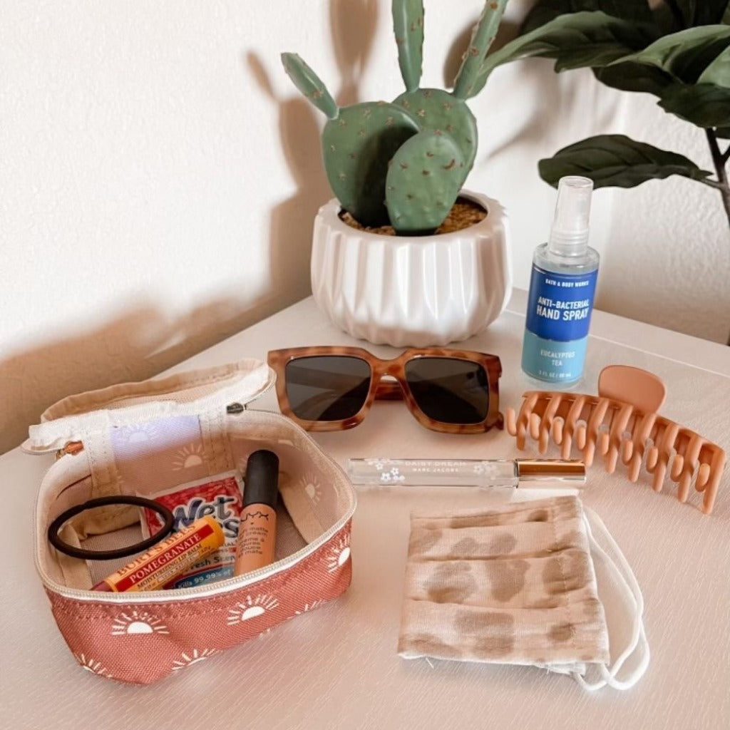 Pack Like A Boss™ Packing Cubes Storage Itzy Ritzy Terracotta Sunrise